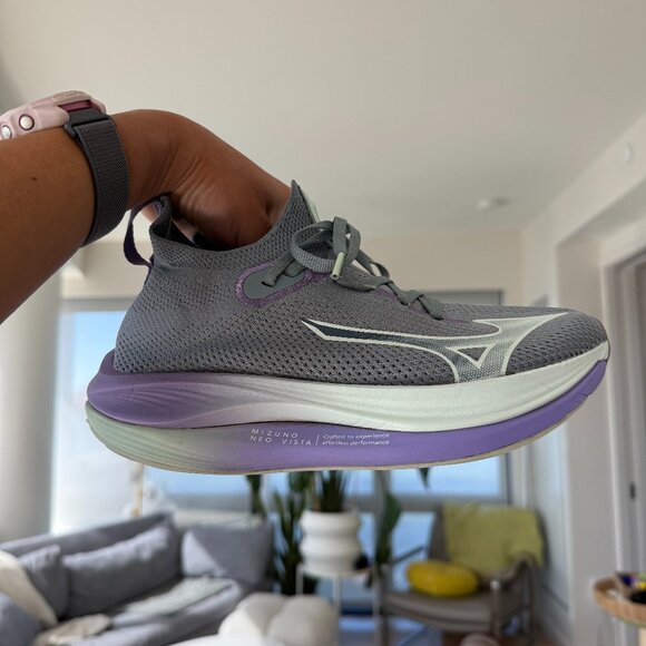 Mizuno Neo Vista - Women's Size 7 - purple, grey - Picture 1 of 6